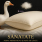 Perna Puf si Pana Gasca Natural Premium 70x70cm