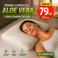 PERNA CERVICAL ALOE VERA DIN SPUMA CU MEMORIE